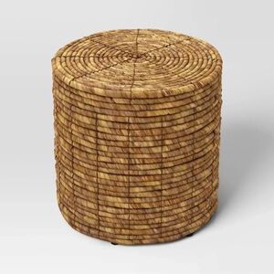 Woven Storage Ottoman Natural - Room Essentials
